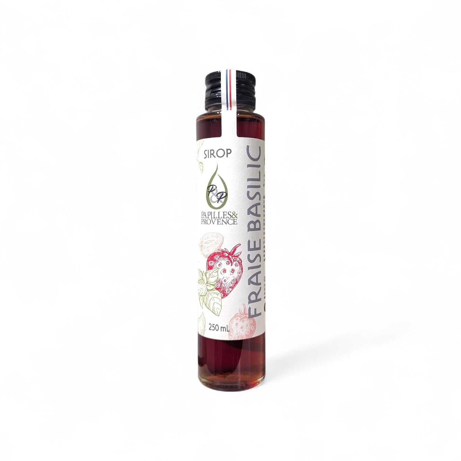 Strawberry-Basil Artisan Syrup 250ml