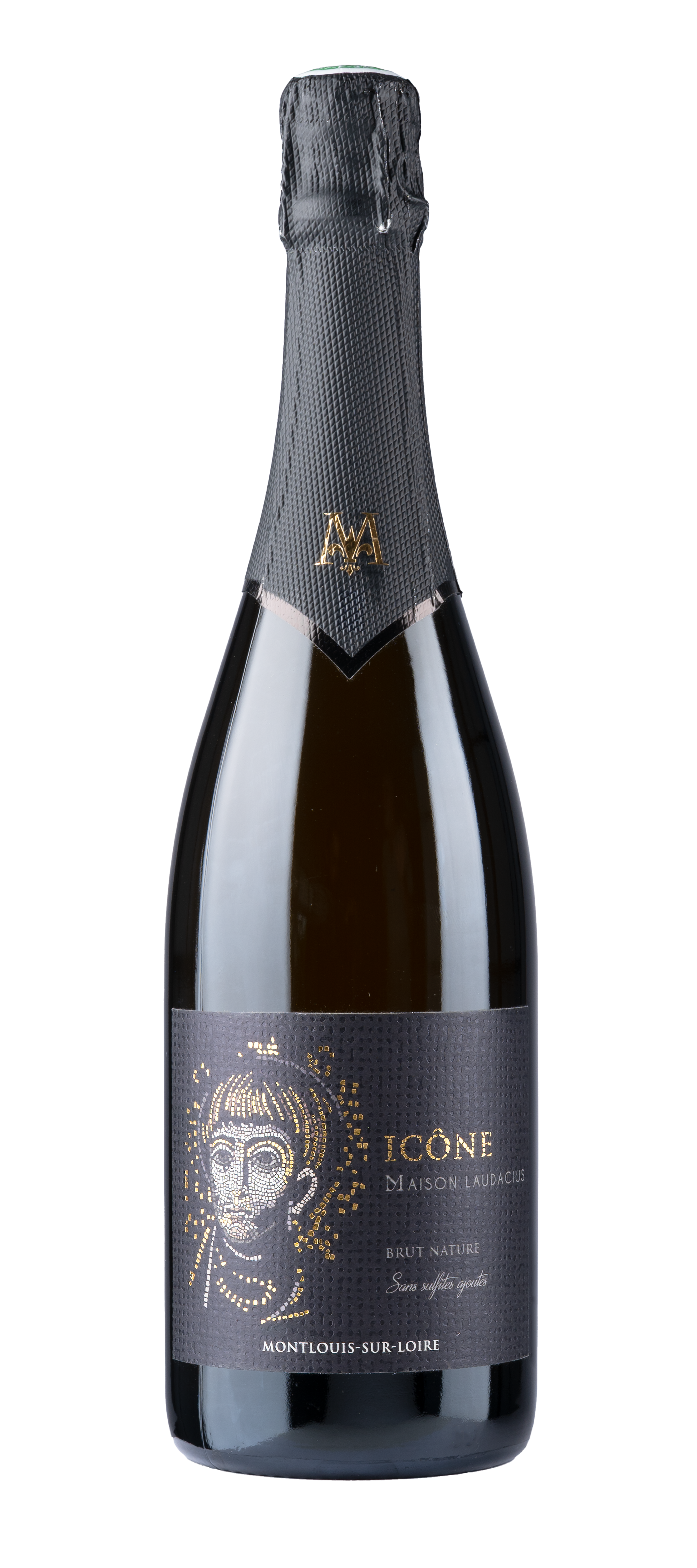 Traditional Method Wine AOP Montlouis sur Loire Icône Brut Nature Sulfite Free 75 cl