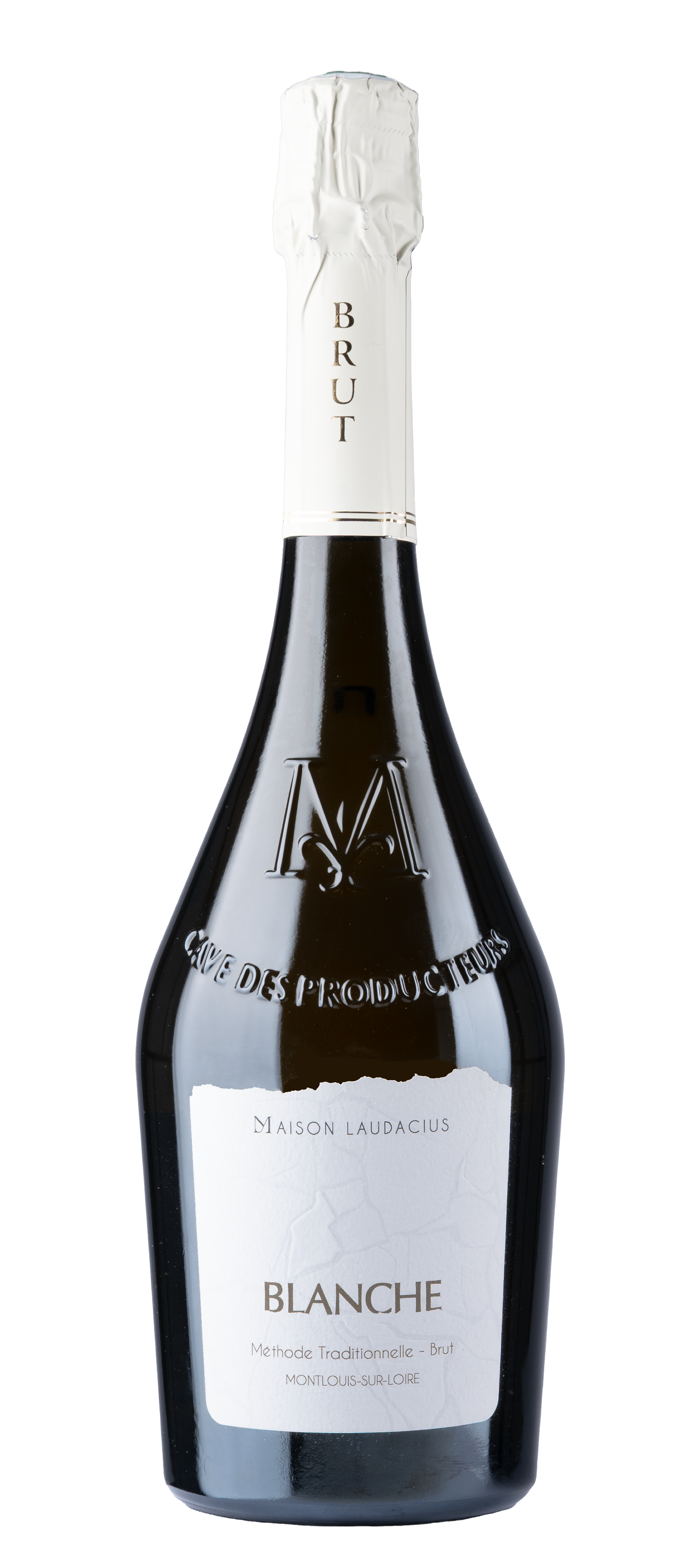 Traditional Method Wine AOP Montlouis sur Loire Cuvée Blanche Brut 75 cl