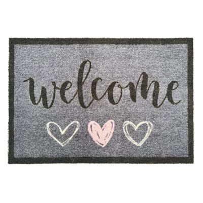 Mi tapete de nailon - Mis corazones de bienvenida