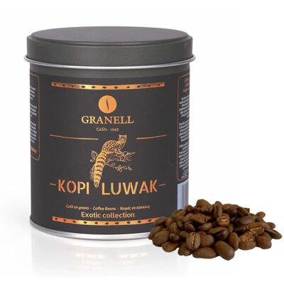 Kopi Luwak - Gourmet-Kaffee mit ganzen Bohnen
