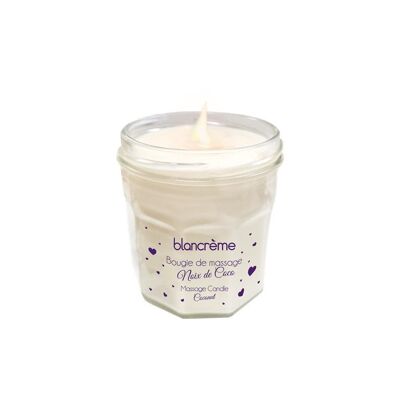 Bougie de massage Noix de Coco