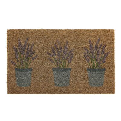 Mon tapis en fibre de coco - Lavande