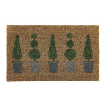 Mon tapis de fibre de coco - Topiaire