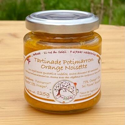 Tartinade Potimarron Orange Noisette - BIO -