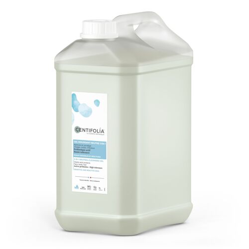 Gel moussant neutre 3 en 1 - 5L