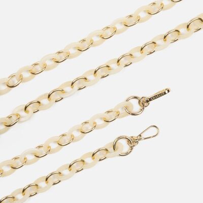 Tracolla a catena Ora Ivory - Charlot Paris