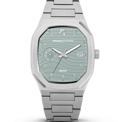 MTPhi Day-Date Steel Green