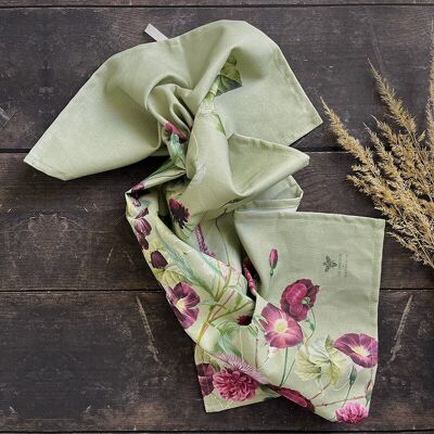 Organic tea towel - Blossom Garden JL