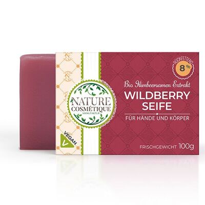 Savon aux baies sauvages et extrait de CO2 de pépins de framboise - 100 g
