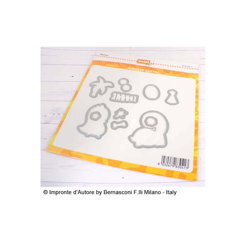 Fustelle sottili per timbri Dinos