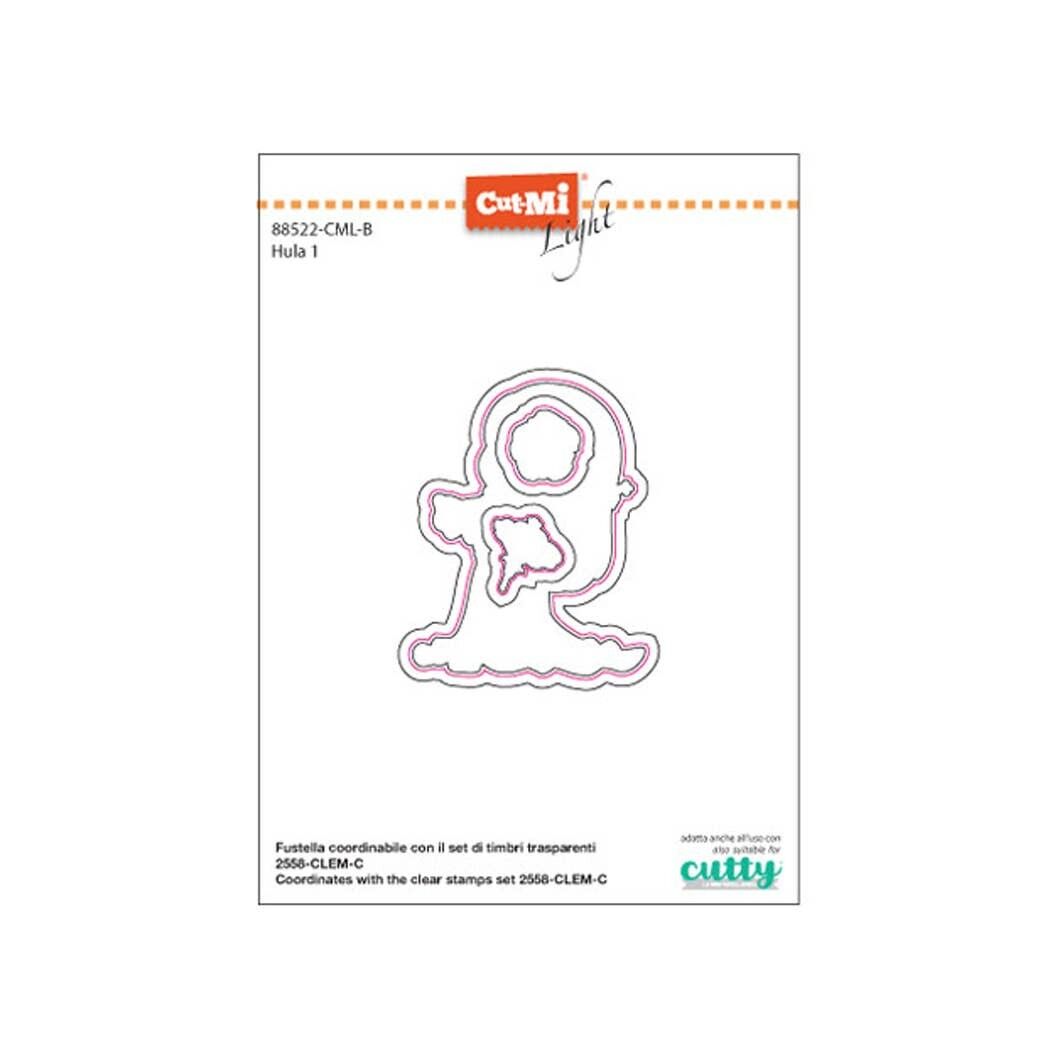 Fustelle sottili per timbri Hula 1 - Pualani