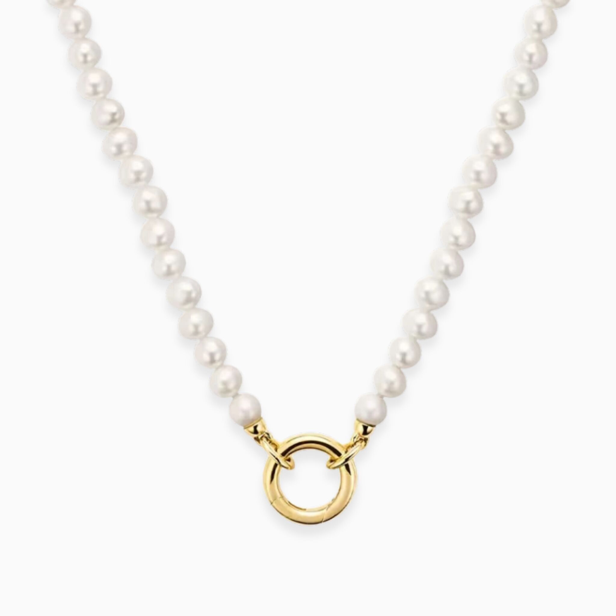 Pearl Clasp Necklace
