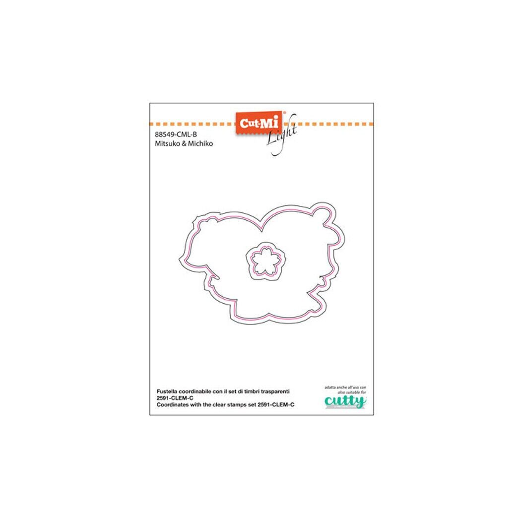 Fustelle sottili per timbri Mitsuko & Michiko