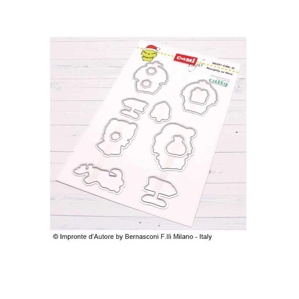 Fustelle sottili per timbri Naughty or Nice