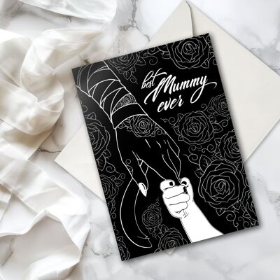 Tarjeta del Día de la Madre "La Mejor Mamá del Mundo" - Grande, A5