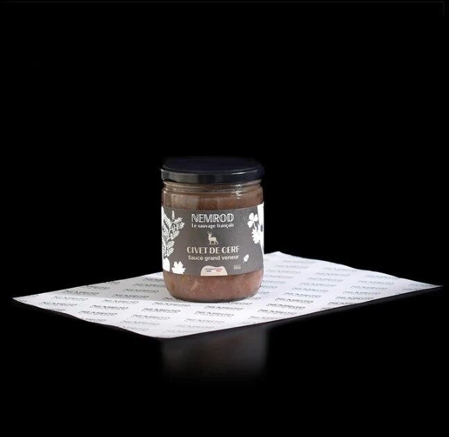 Spezzatino di cervo con salsa al grand veneur