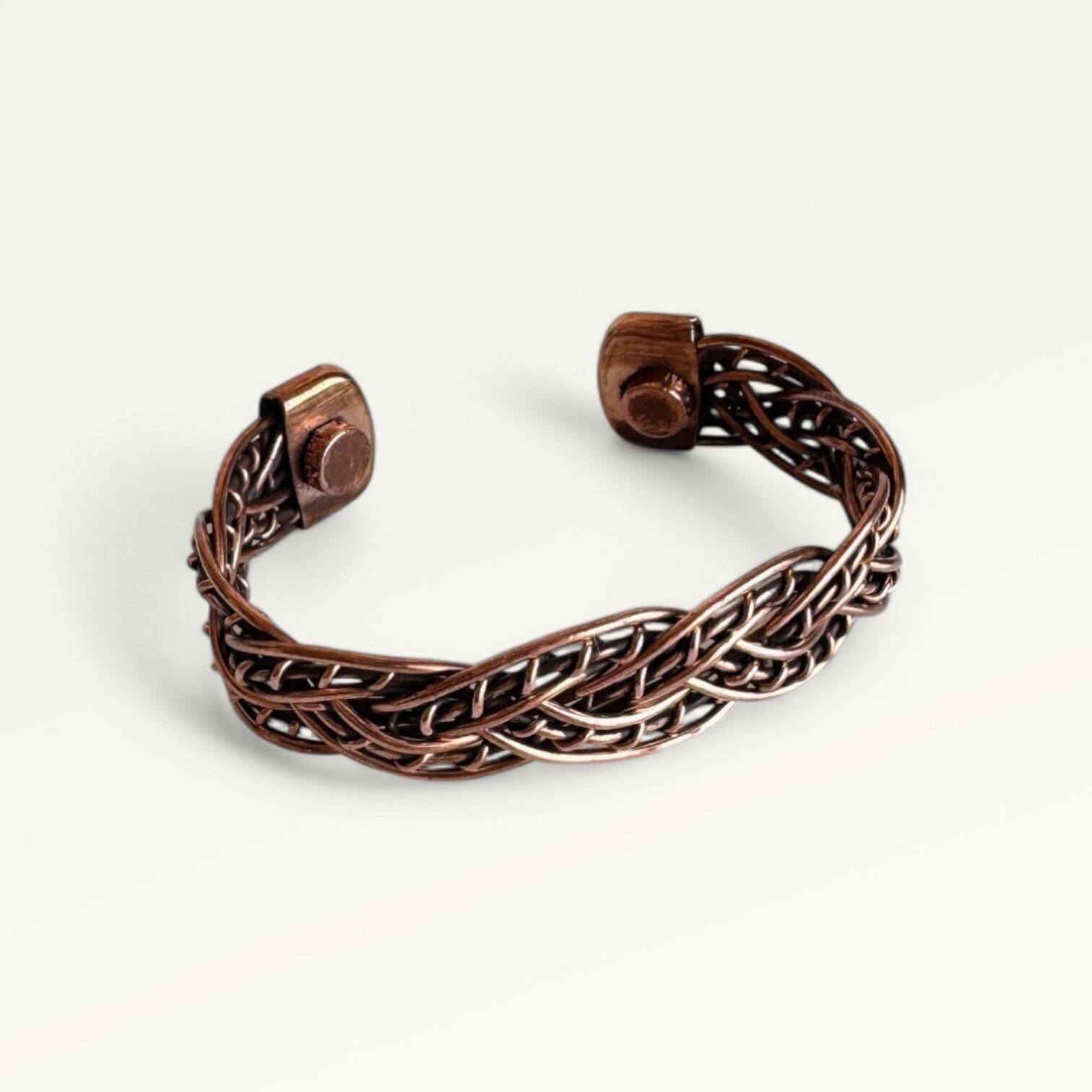 Braided Magnetic Copper Bracelet