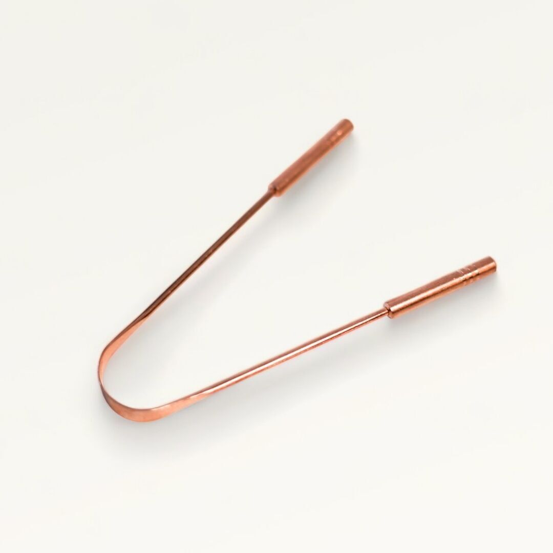 Raschietto per la lingua in rame di alta qualità