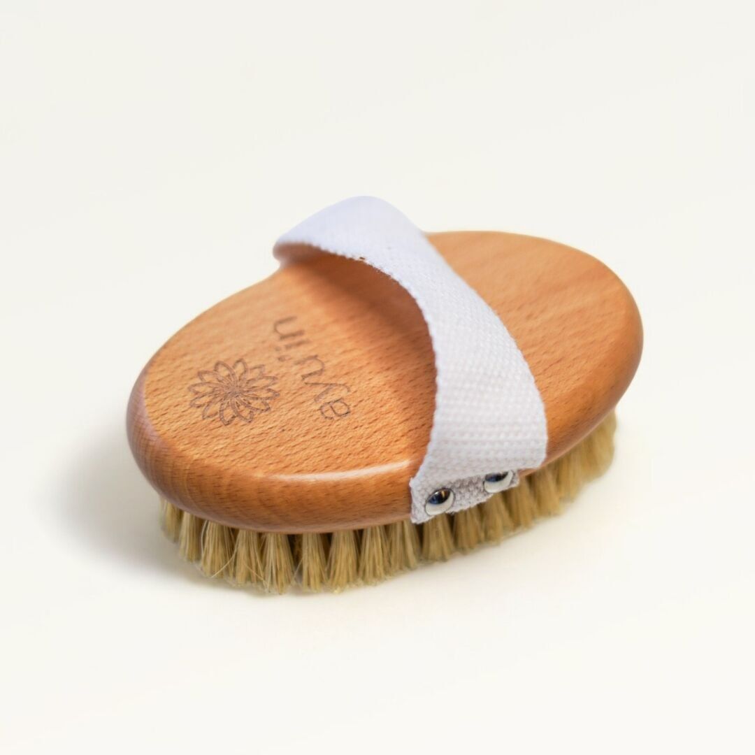 Brosse corps vegan - brossage à sec