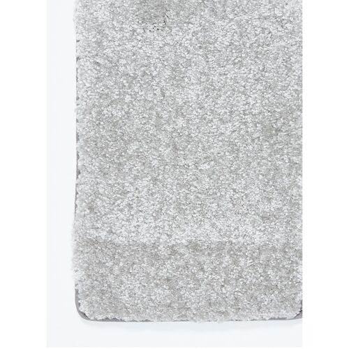Tapis salon 160x230 tissé gris rectangle motif uni FASA