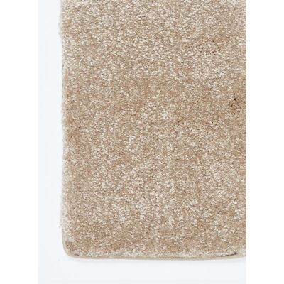 Alfombra de salón 160x230 tejido crema rectángulo estampado liso FASA