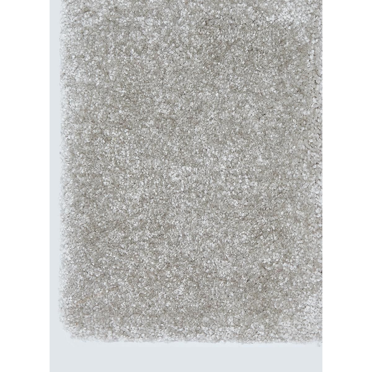 Large living room rug 400x400 woven gray square plain pattern BOKO