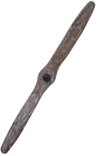 Propeller - White Wash - Dekoration - Wanddeko. - Vintage-Silber – 162 cm Länge
