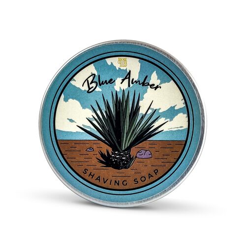 The Personal Barber Blue Amber Shaving Soap