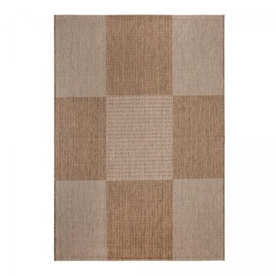 JOMI 67x140 brown woven kilim outdoor rug