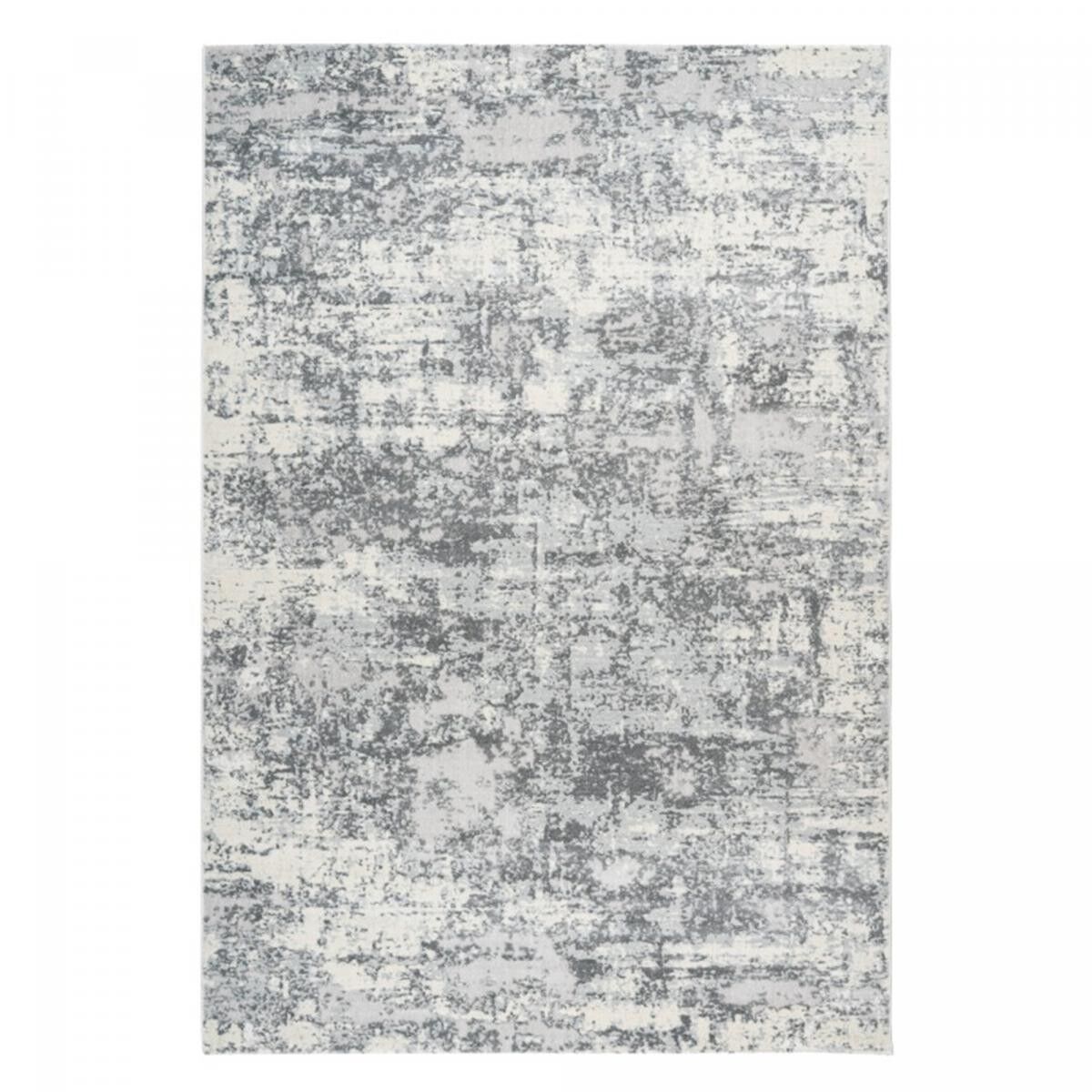Dining room rug 200x290 woven gray rectangle abstract pattern FOFO