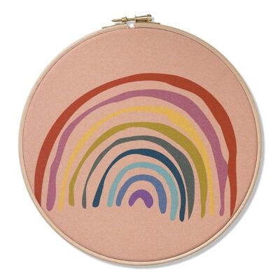 Rainbow Your Day - Cerchio da parete