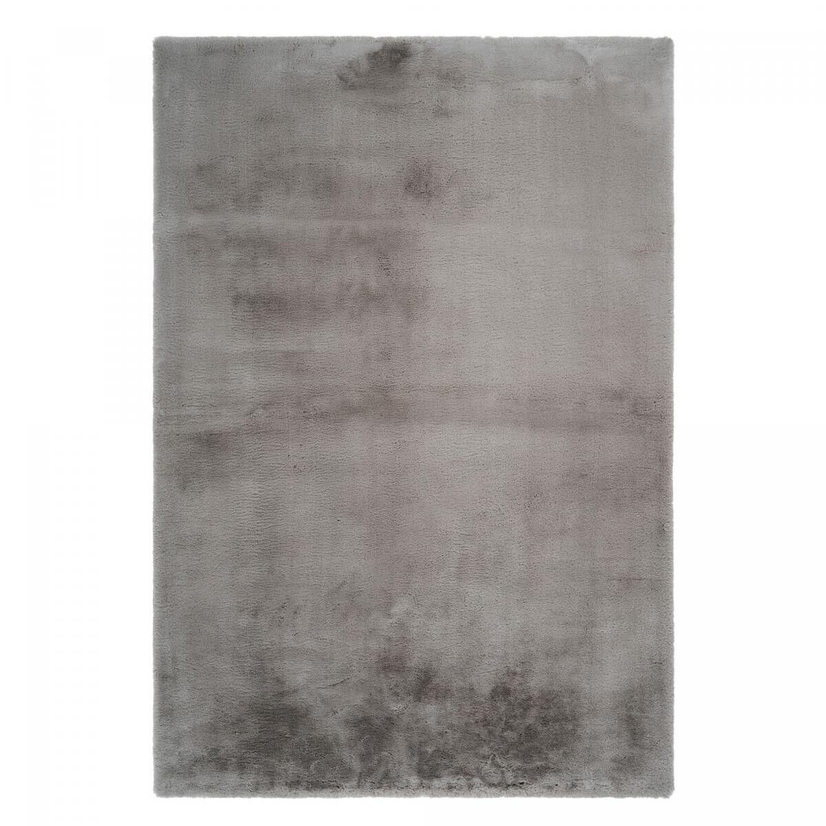 Shaggy Langflor Teppich 40x60 Rechteck getuftet taupe Uni Muster TELI