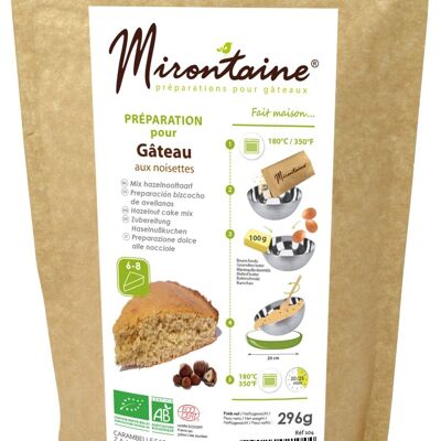 BIO Zubereitung Haselnusskuchen 296g