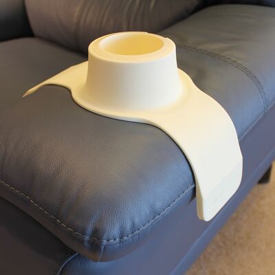 CouchCoaster - Le porte-gobelet ultime pour votre canapé (crème fraîche)