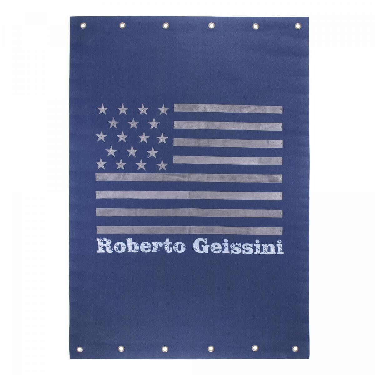 Tappeto per bambini rettangolare intrecciato blu e grigio CEDA 120x170