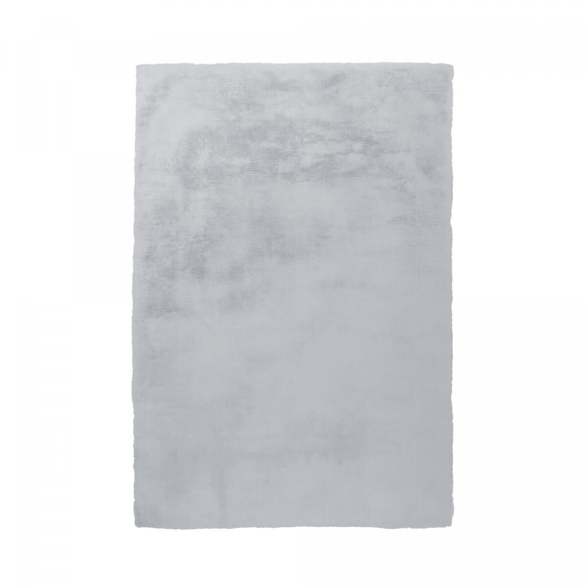 Tapis longs poils shaggy 180x280 rectangle fait à la main gris et bleu