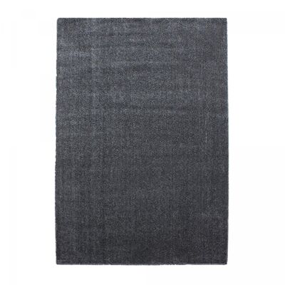 Grande tappeto da soggiorno 280x370 tessuto grigio rettangolo motivo semplice JUFO