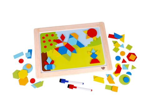 Magnetic Puzzle - Shapes
