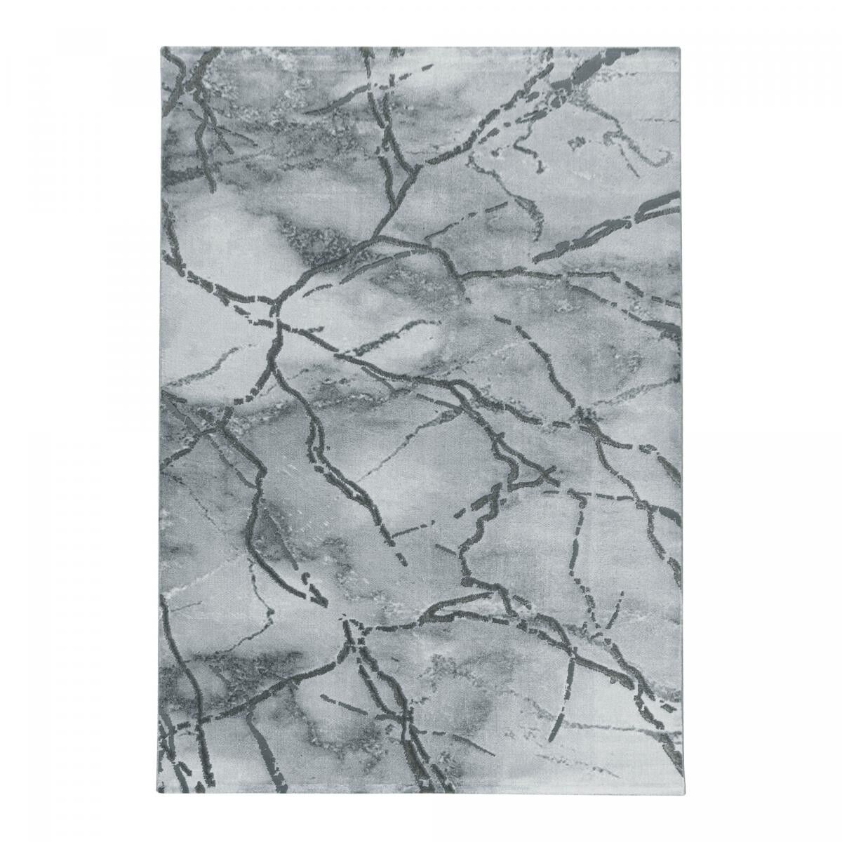 Tappeto da cucina 120x170 tessuto grigio chiaro e grigio scuro rettangolo motivo astratto