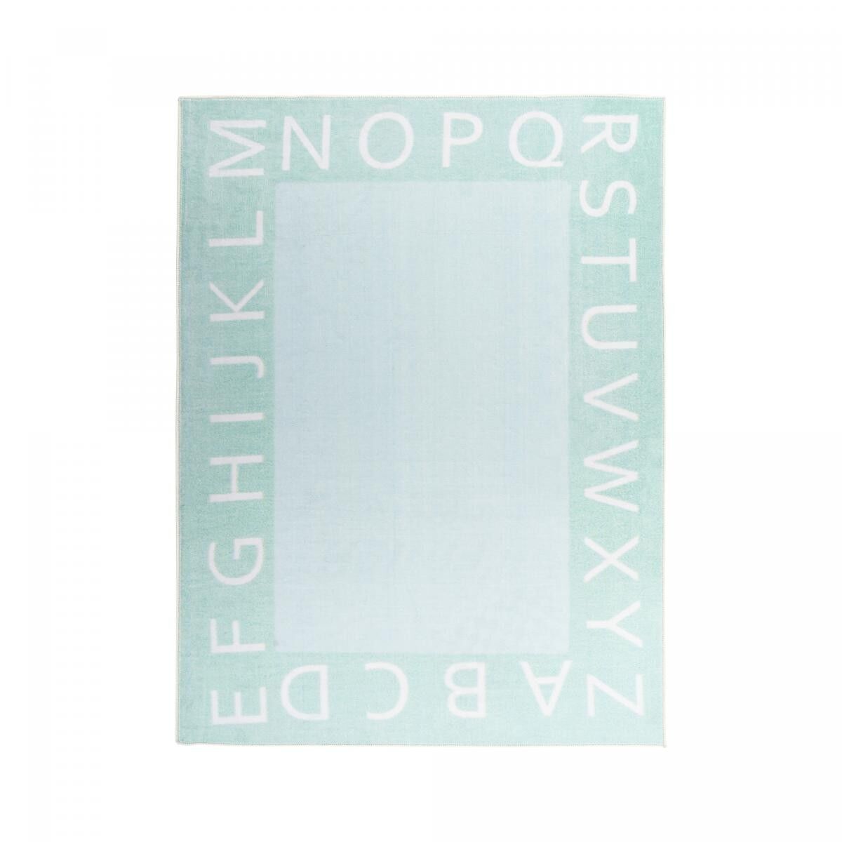 Tappeto per bambini 120x160 rettangolo tessuto verde SINE