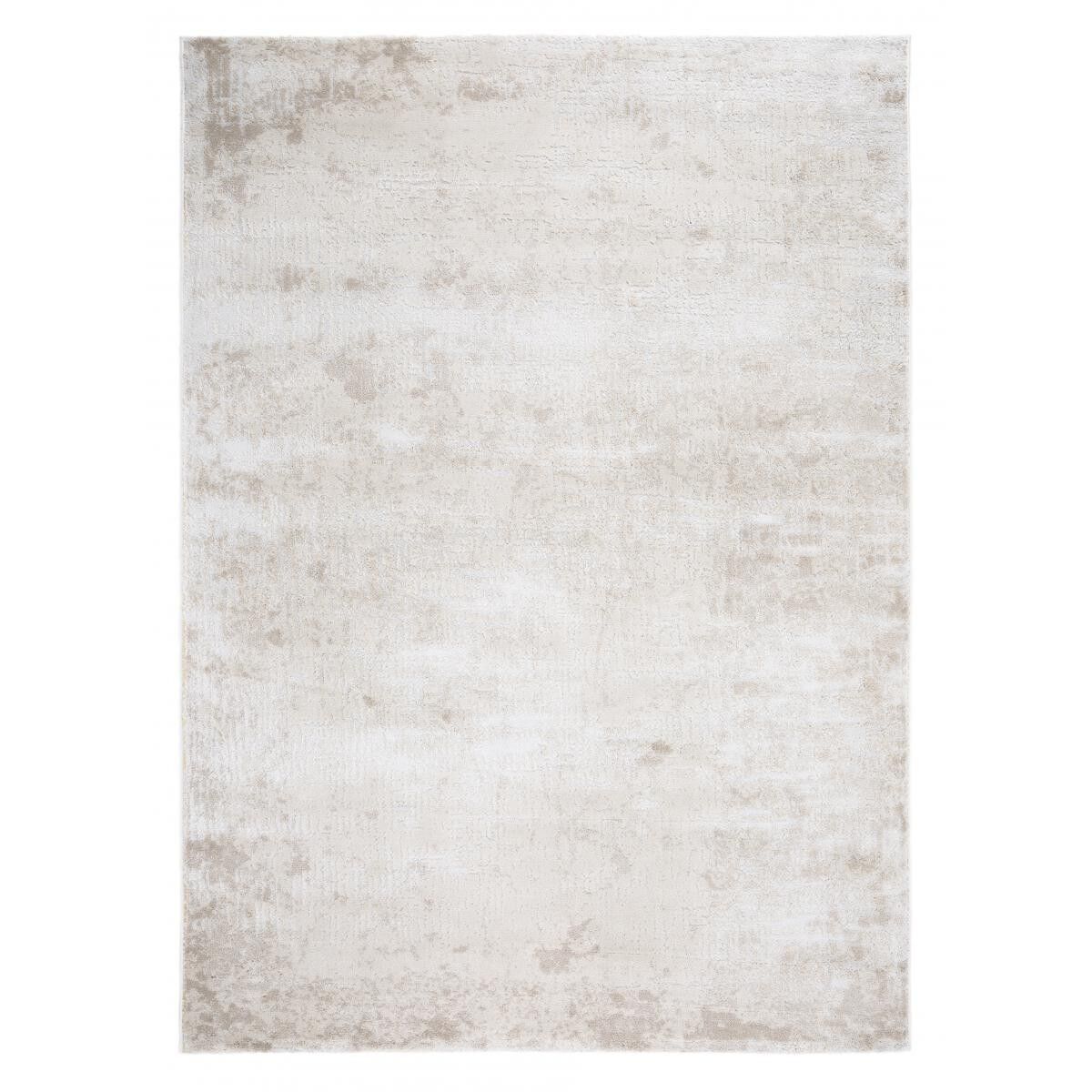 Tappeto camera da letto 120x170 tessuto beige rettangolo motivo astratto HERO