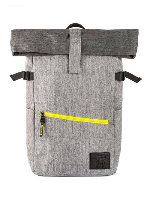 Rhino Recycled Backpack Grey melange