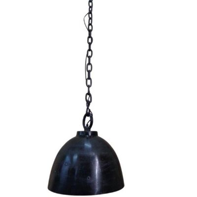 Lampada a sospensione - Lampada - Metallo - Nero antico - Industriale - Diametro 45 cm
