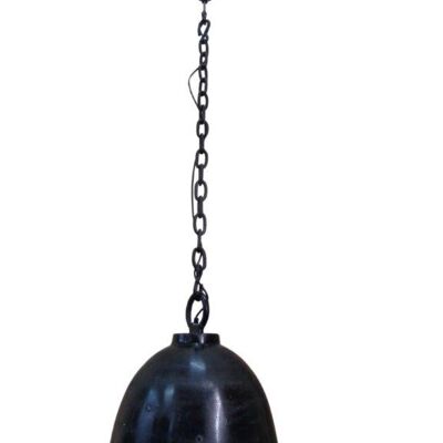 Hanging Light - Lamp - Metal - Black Antique - Industrial - 45cm diameter