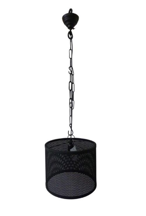 Hanging Lamp L - Light - Iron - Tes - Black - 35cm diameter