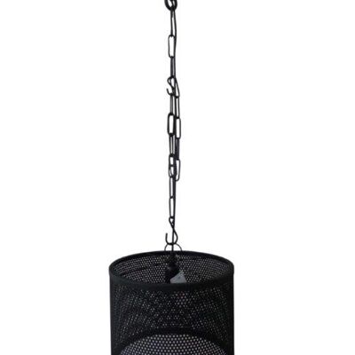 Lámpara Colgante L - Luz - Hierro - Tes - Negro - 35cm diámetro