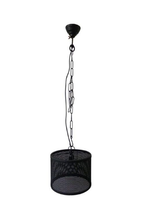 Hanging Lamp M - Light - Iron - Tes - Black - 30cm diameter