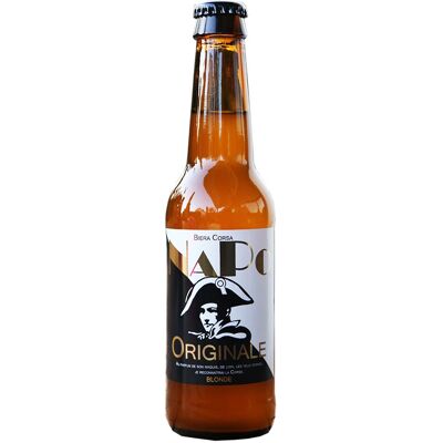 Bière Blonde corse  NAPO 33 cl