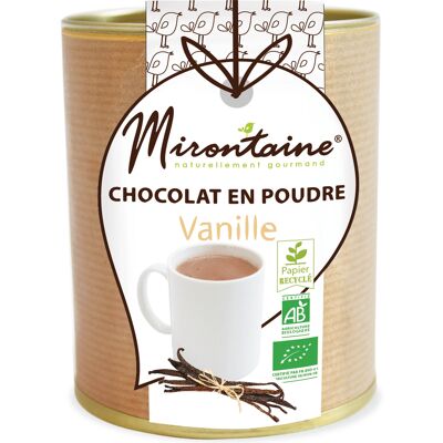 Tarro de chocolate en polvo de vainilla 200g